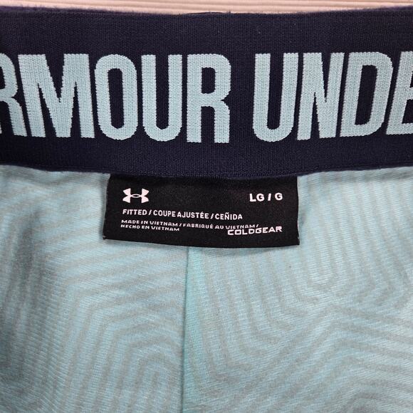 Under Armour ColdGear Infrared Glades Stretch Blue Snow Pants Women's Size Large - Picture 2 of 10